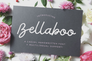 Bellaboo: Discover the Handwritten Signature Script Font