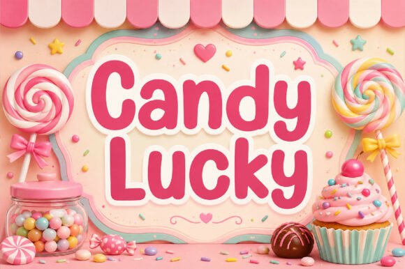 Candy Lucky: A Sweet and Charming Display Font