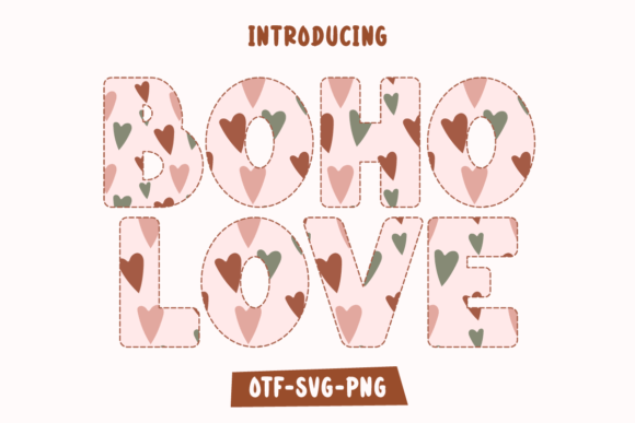Discover Boho Love: A Font for Creative Projects