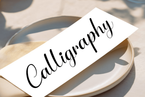Discover the Art of Calligraphy: A Premium Script Typeface