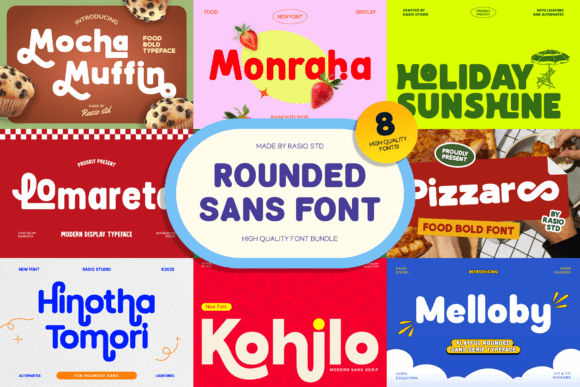 Discover the Rounded Sans Bundle for Friendly Design