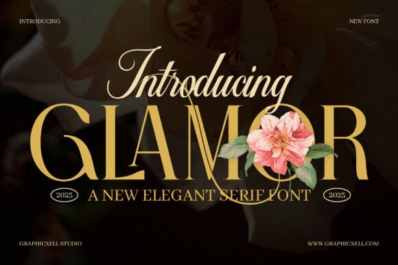 Glamor Serif Display Font: Modern Elegance Redefined