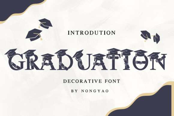 Graduation Font: Elegant Touch for Creative Projects