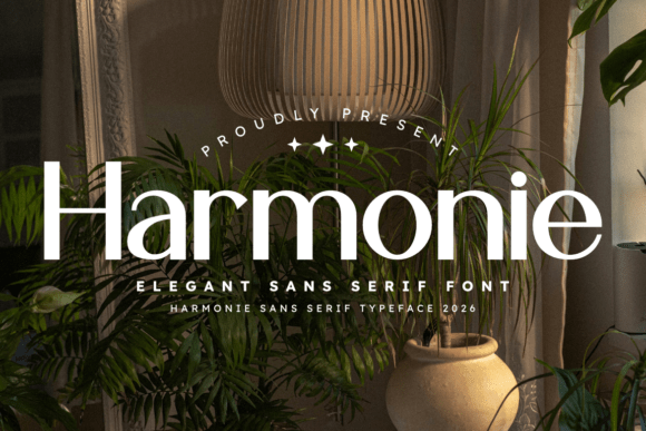 Harmonie: A Typeface of Modern Elegance
