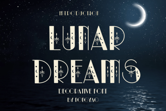 Lunar Dreams: A Font for Whimsical & Polished Designs
