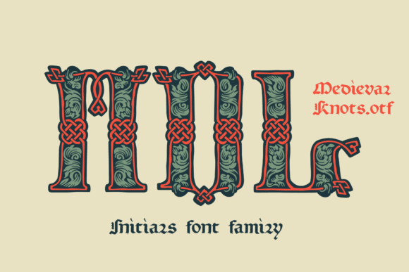Medieval Knots: Unveiling a Font Steeped in History