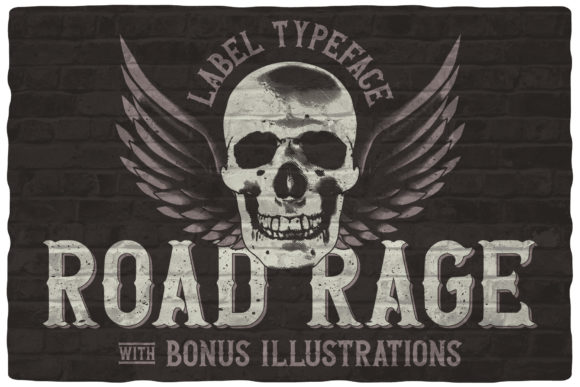 Road Rage: The Bold Blackletter Font for Impactful Designs
