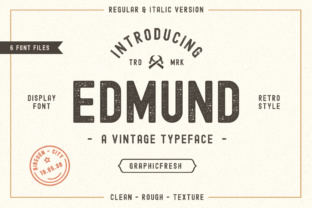 The Edmund: A Typeface Blending Vintage Charm with Modern Design