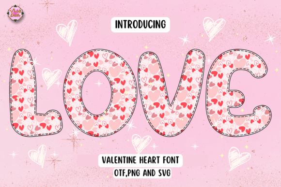 Valentine Heart: The Romantic Typeface for Elegant Designs
