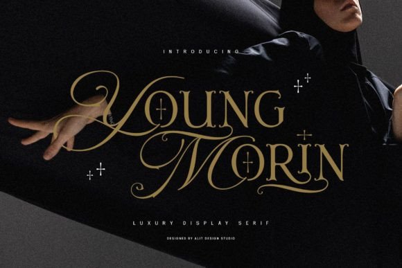 Young Morin: Where Bold Blackletter Meets Modern Elegance